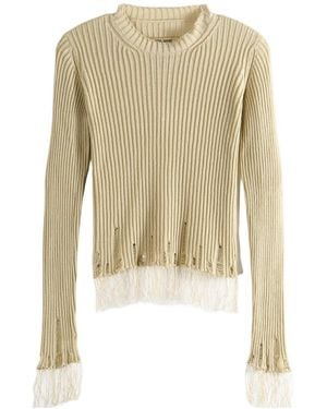 Uma Wang Long-Sleeved T-Shirt - Natural