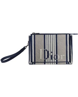 Dior Iviera A5 Triangle Pouch - Black