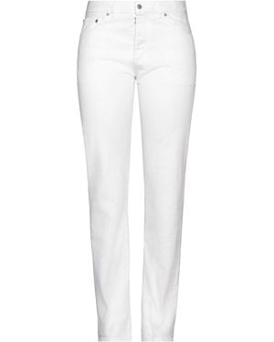 Maison Margiela Straight-Leg Jeans - White