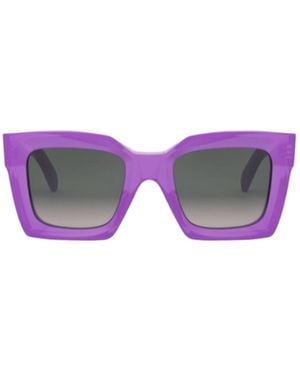 Celine Full Frame Sunglasses - Purple