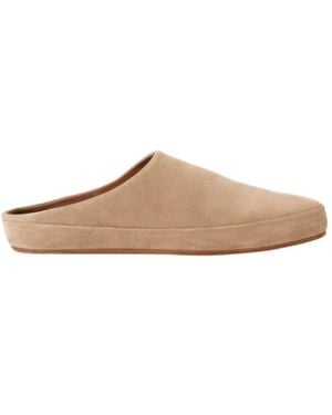 Loro Piana Tomori Walk Mules - Brown