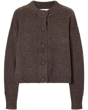 FRAME Solid-Colored Cardigan - Brown