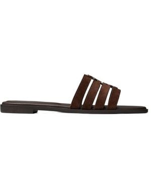 Tory Burch Ines Slides - Brown