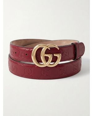 Gucci Gg Milano Belt - Brown