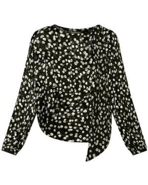 Isabel Marant Long Sleeve Top - Black