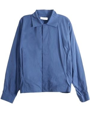Kiko Kostadinov Point-Collar Casual Jacket - Blue
