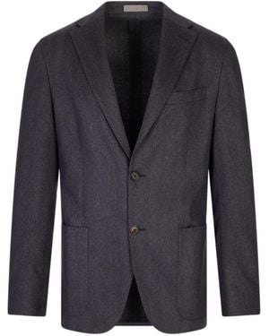 Corneliani Long-Sleeve Blazer - Blue