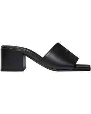 Courreges Courrèges Shadow Open-Toe Mules - Black
