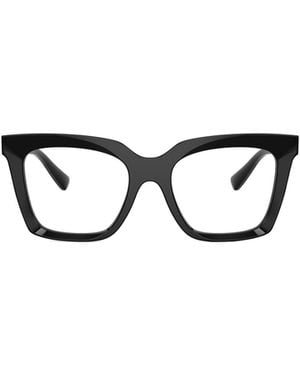 Dolce & Gabbana Eyewear Square Frame Glasses - White