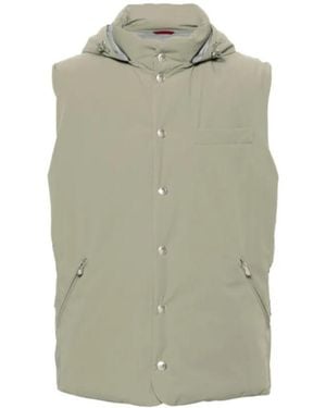 Brunello Cucinelli Padded Gilet - Green