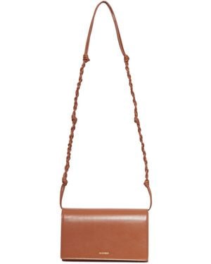 Jil Sander Tangle With Strap Wallet - White
