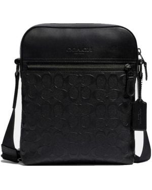 COACH Logo Shoulder Bag - Black
