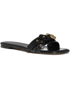 Chloé Flat Sandals - Black