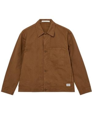 Norse Projects Long Sleeve Casual Jacket - Brown