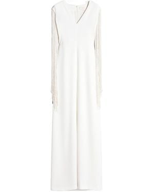 Max Mara Cady Column Dress - White