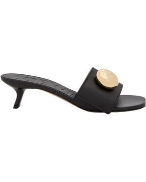 Loewe Pebble Slide - Black
