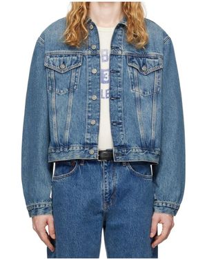 RE/DONE 'The Mel Trucker' Denim Jacket - Blue