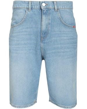 AMISH Tommy Denim Bermuda Shorts - Blue