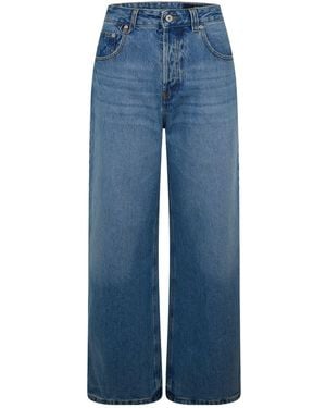Jacquemus Mid-Rise Straight-Leg Jeans - Blue