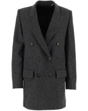 Isabel Marant Double-Breasted Tailored Blazer - Black
