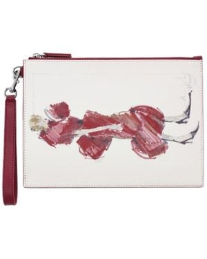 Marc Jacobs Runway Sketch Print Wristlet Bag - Pink