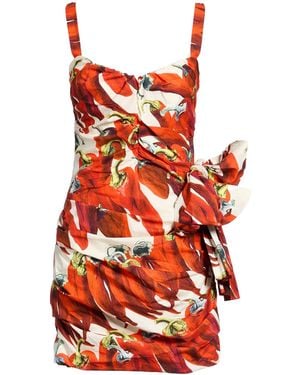 Dolce & Gabbana Sheath Dresses - Red