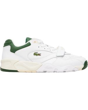 Lacoste Game Train Pro Leather Sneakers - White