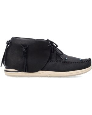 Visvim Lhamo Lace-Up Trainers - Blue
