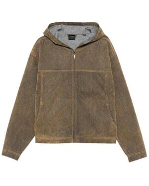 Daily Paper Long-Sleeve Hooded Jacket - Natural