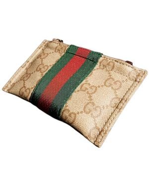 Gucci Mini Pouch With Web - White