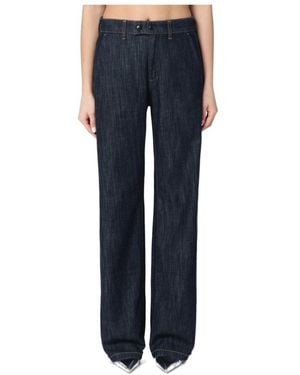 Department 5 Mouning Straight-Leg Cotton Jeans - Blue
