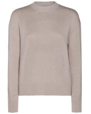Max Mara 'S Irlanda Crewneck Long-Sleeved Jumper - Brown
