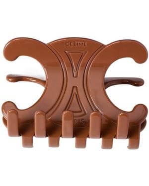 Celine Xl Hair Claw - Brown