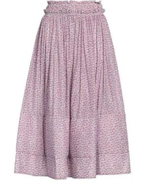 Tory Burch Midi Skirts - Purple
