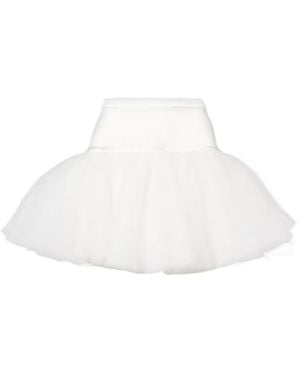 Vivienne Westwood Bridal Joe Petticoat Tulle Miniskirt - White