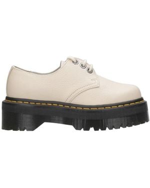 Dr. Martens Thick-Soled Love Shoes - White