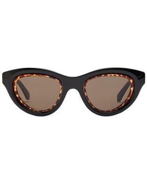 Loewe Heart-Shaped Design Sunglasses - Multicolor
