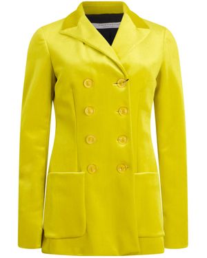Philosophy Di Lorenzo Serafini Double-Breasted Blazer - Yellow