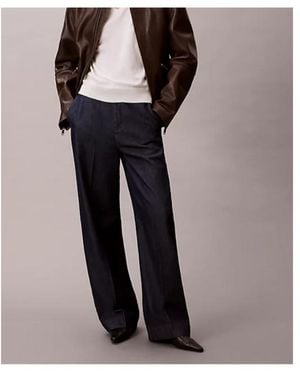 Calvin Klein Straight-Leg Pants - Multicolor