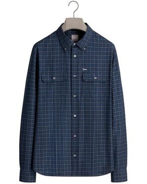 Dior Shirt With Buttoned Collar - Blue