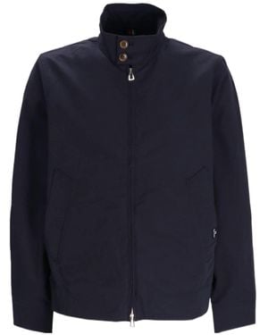 Paul Smith Stand-Collar Harrington Jacket - Blue