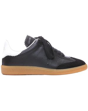 Isabel Marant Round Toe Lace-Up Trainers - Blue