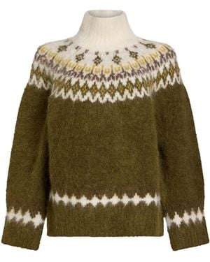 Rag & Bone Thick Knitting Top - Green