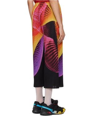 Pleats Please Issey Miyake Spectrum Pants - Red