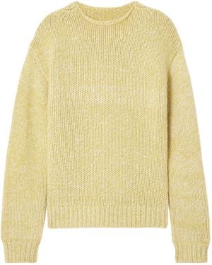 LeKasha Brest Organic Cashmere Jumper - Yellow