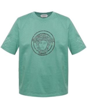 Versace Short-Sleeved T-Shirt - Green