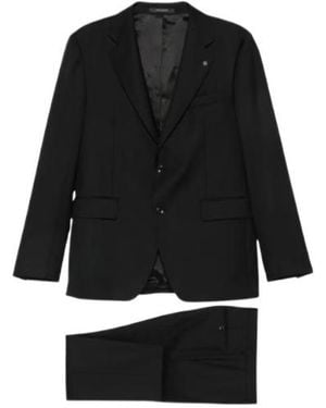 Tagliatore Single-Breasted Suit - Black