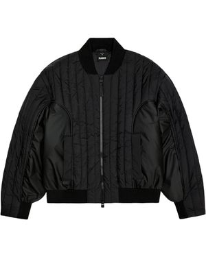 Rains Long-Sleeve Casual Jacket - Black