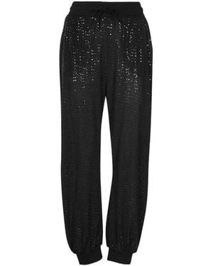 EA7 Elastic Waist Sweatpants - Black