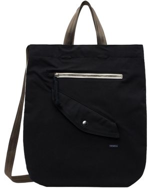 Nanamica Waterproof Twill Shoulder Bag - Black